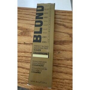 Blond Brilliance Champagne Perfect Blond Ammonia Free Toner Discontinued